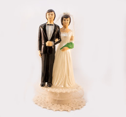 Wedding cake statue