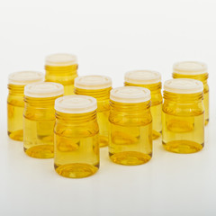 glass containers with concentrated antioxidant