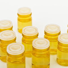 glass containers with concentrated antioxidant