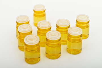 glass containers with concentrated antioxidant