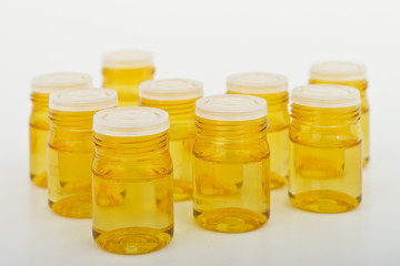 glass containers with concentrated antioxidant