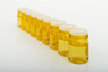 glass containers with concentrated antioxidant