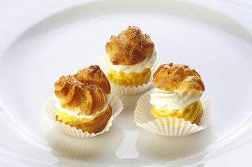 Different sort of small home made sweet cakes