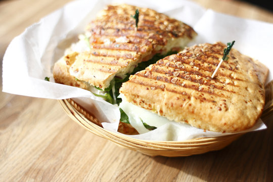 A Delicious Panini Sandwich.