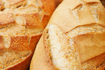 Loaves of Fresh Bread