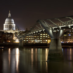 St. Paul's and the Millennium Bridge