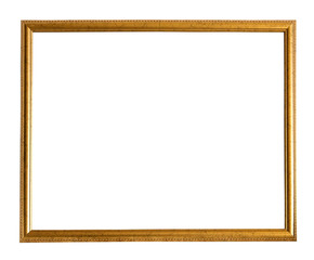 thin gold picture frame
