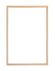 thin wooden picture frame