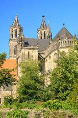 Fototapeta na wymiar Dom Magdeburg - Magdeburg katedra 01