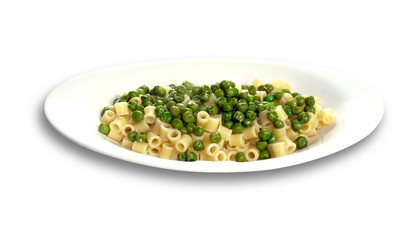 Pasta con piselli