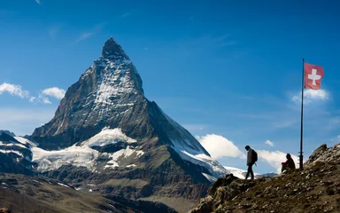 Deurstickers Matterhorn matterhorn