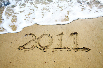 2011 year on sand