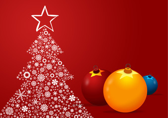 Christmas card background