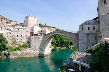 Fototapeta na wymiar Stari Most - Mostar, Bośnia i Hercegowina