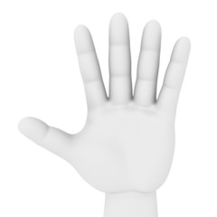 3D human hand