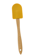spatula with beechwood handle on a white background