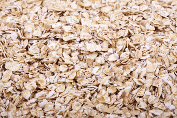 Haferflocken - Nahaufnahme