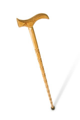 Wooden walking stick