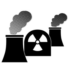 illustration atomkraftwerk, AKW © ferkelraggae