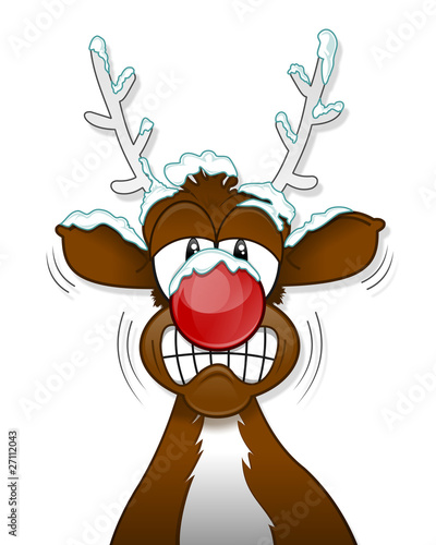 "Rudolph (cold and shivering)" Stock photo and royalty-free images on ...