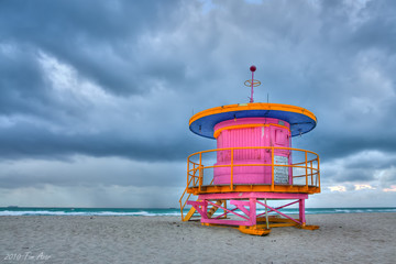 Miami Beach Lifeguard Tower