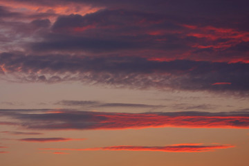 Background of colourful sky.