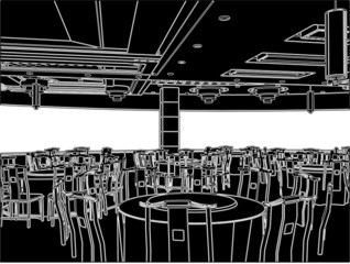 Modern Restaurant Vector 02