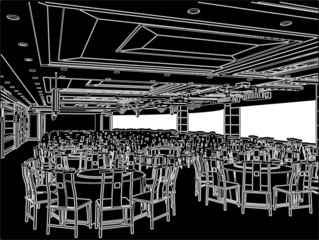 Modern Restaurant Vector 01