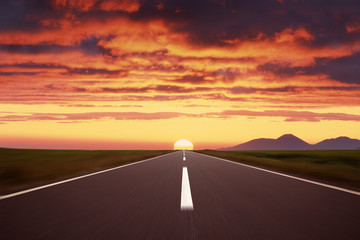 Road to the sun.
