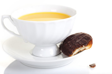 A Cup of Tea and a Chocolate Biscuit