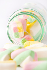 Colorful marshmallow
