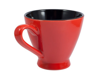 Red coffee cup