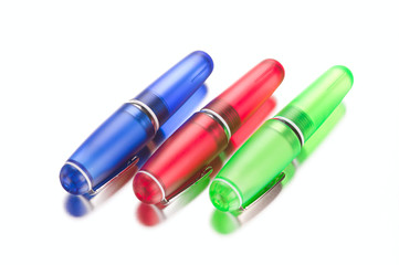 colored pens