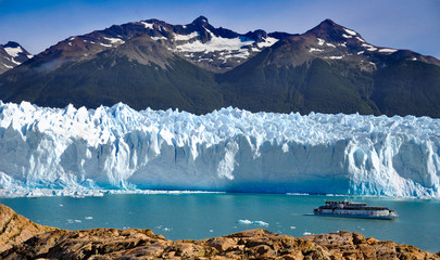 Glaciar Perito moreno - obrazy, fototapety, plakaty