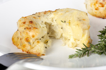 Potato and Cheese Souffle