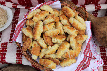 Fresh bread rolls