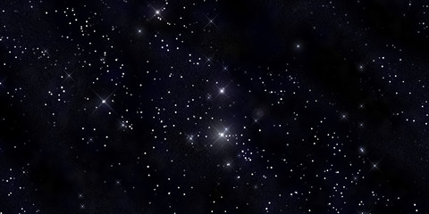 Fototapeta na wymiar Starry space klastra
