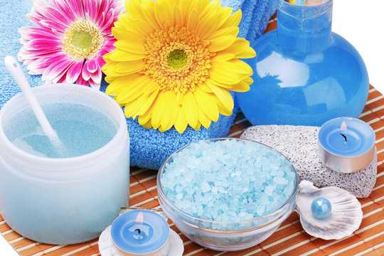 spa products and aromatherapy