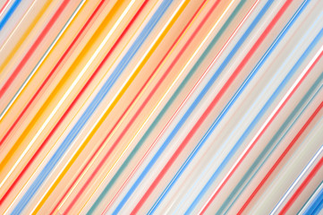 colorful straws