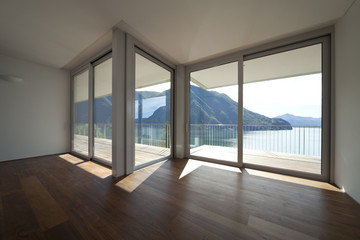 interno di una casa moderna vuota