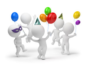 3d small people - holiday