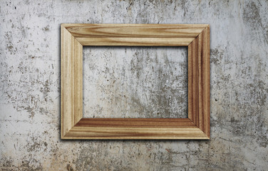 frame on wall