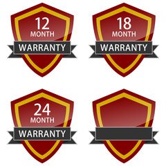Fototapeta premium Warranty Badges