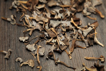 Getrocknete Pfifferlinge