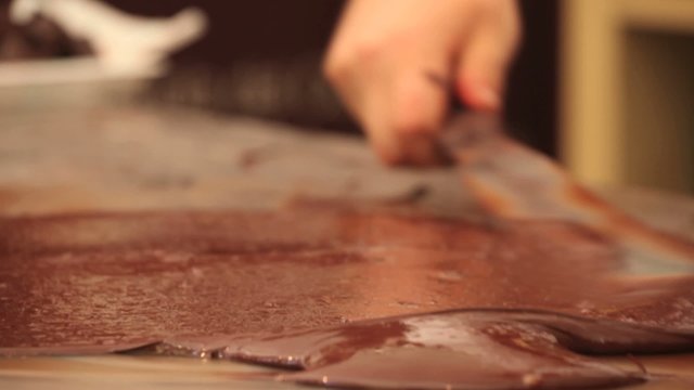 Preparazione del cioccolato