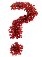 Pommegranate Seed Question Mark