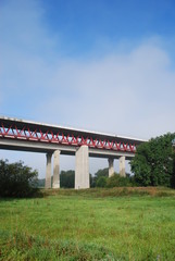 Fototapeta premium Eisenbahnbrücke