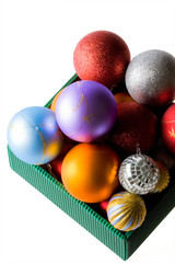 New year decoration on background