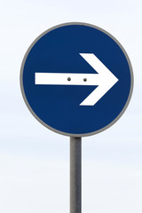 Richtungs Schild
