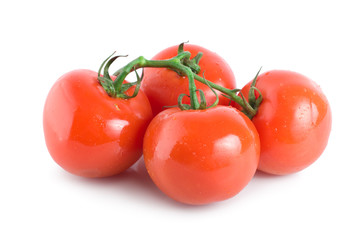Four ripe tomatoes